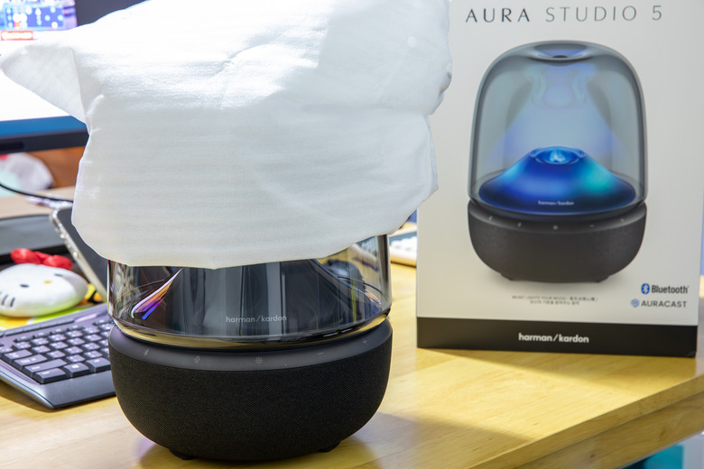 顏值與音質兼具的夢幻藍芽音響 H/K AURA Studio 5 開箱