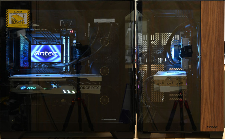 點我看大圖 Antec CONSTELLATION C8 CURVE WOOD機殼開箱