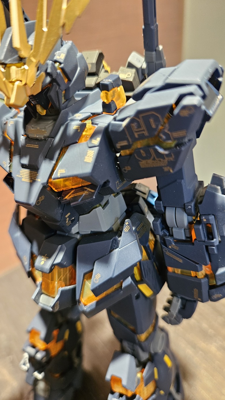{不專業素組}MG獨角獸鋼彈2號機-報喪女妖Ver.ka