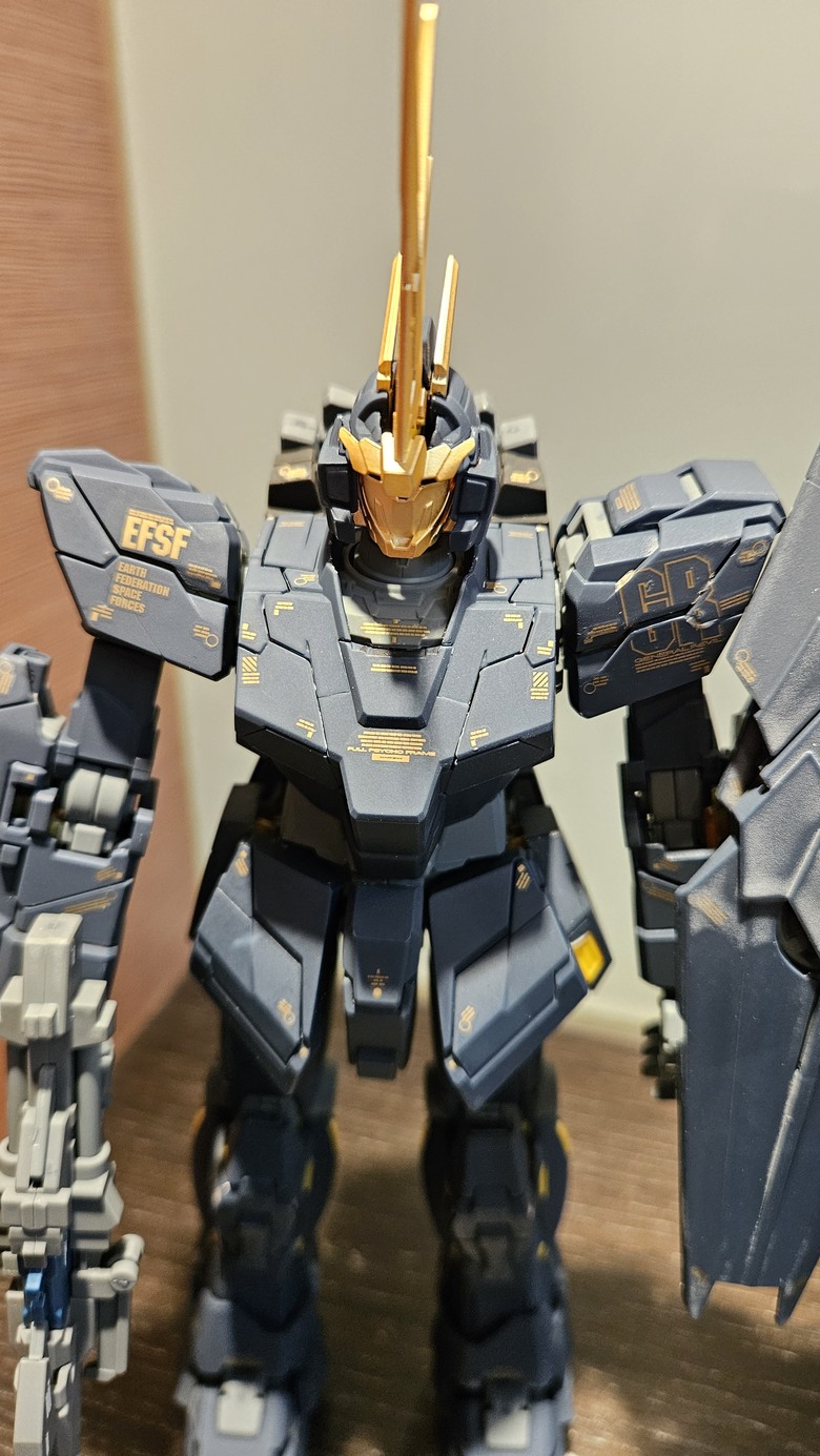 {不專業素組}MG獨角獸鋼彈2號機-報喪女妖Ver.ka