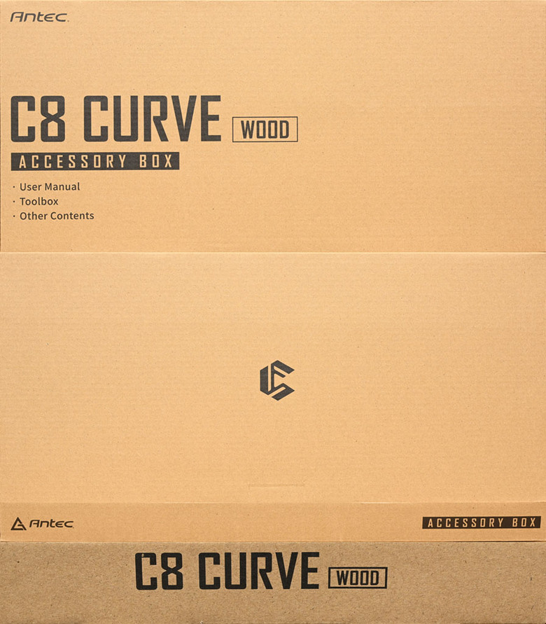 點我看大圖 Antec CONSTELLATION C8 CURVE WOOD機殼開箱