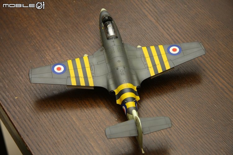 [模型製作記] 英國海鷹式戰鬥機 Hawker Sea Hawk 1/48
