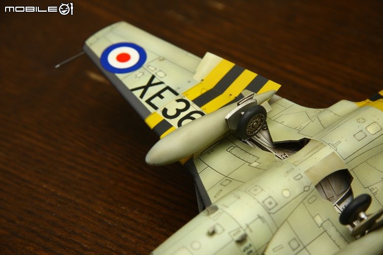 [模型製作記] 英國海鷹式戰鬥機 Hawker Sea Hawk 1/48