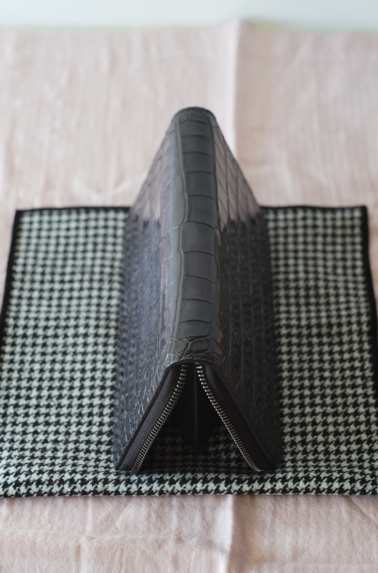 Graziat Alligator Long Wallet 客製