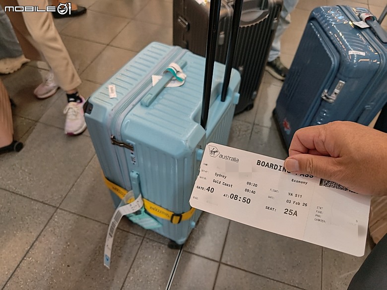 中華航空 CI057 桃園&rArr;墨爾本、CI054 布里斯本&rArr;桃園、澳洲國內線 維珍航空 VA827 墨爾本&rArr;雪梨、VA511 雪梨&rArr;黃金海岸，以及東澳四城之四座機場 — 2026東澳洲四大城巡遊之航空行程段