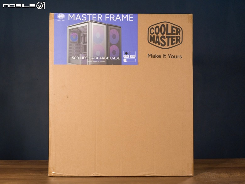 創意不設限！酷碼 MasterFrame 500 Mesh 模組化機殼