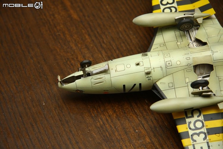 [模型製作記] 英國海鷹式戰鬥機 Hawker Sea Hawk 1/48