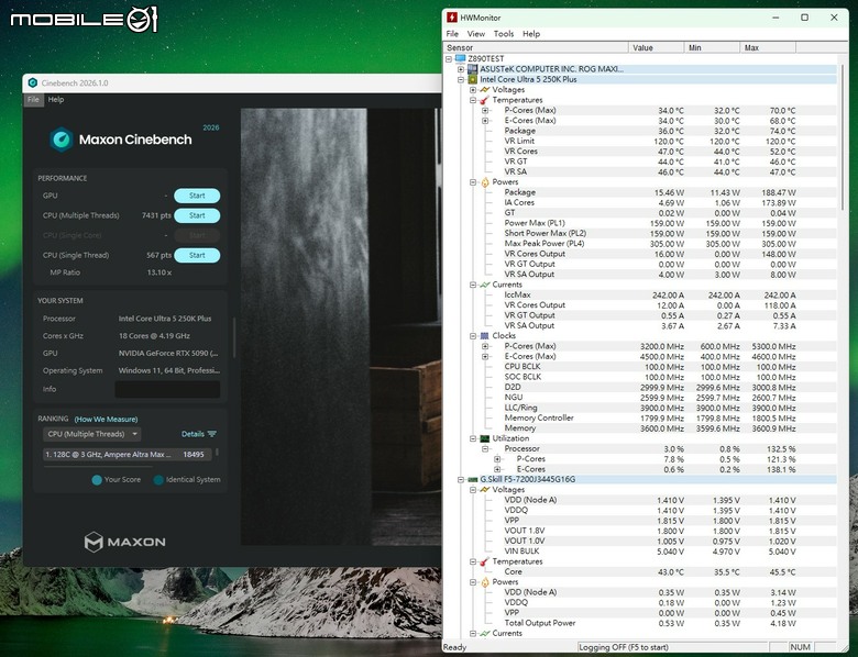 Intel Core Ultra 5 250K Plus 處理器實測 萬元以內的 18 核心配置領跑選擇