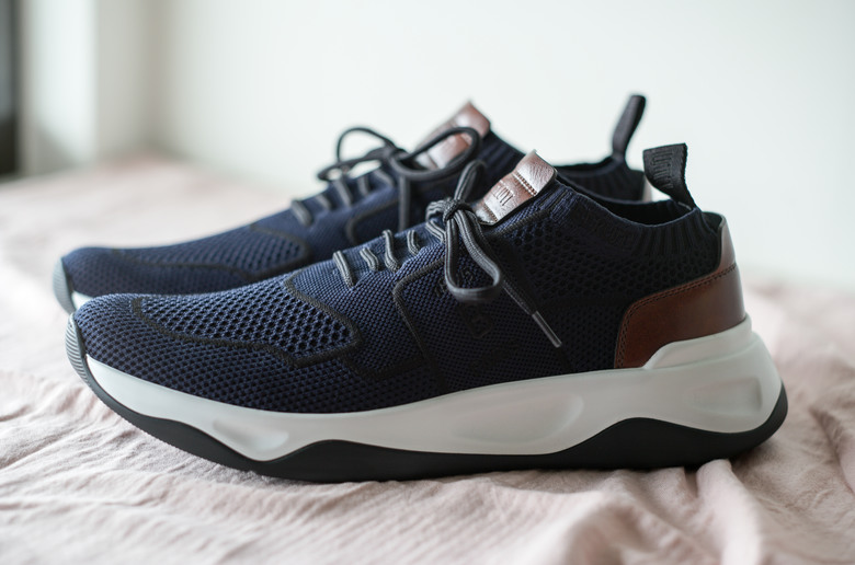 Berluti Shadow 雙色膠底特寫