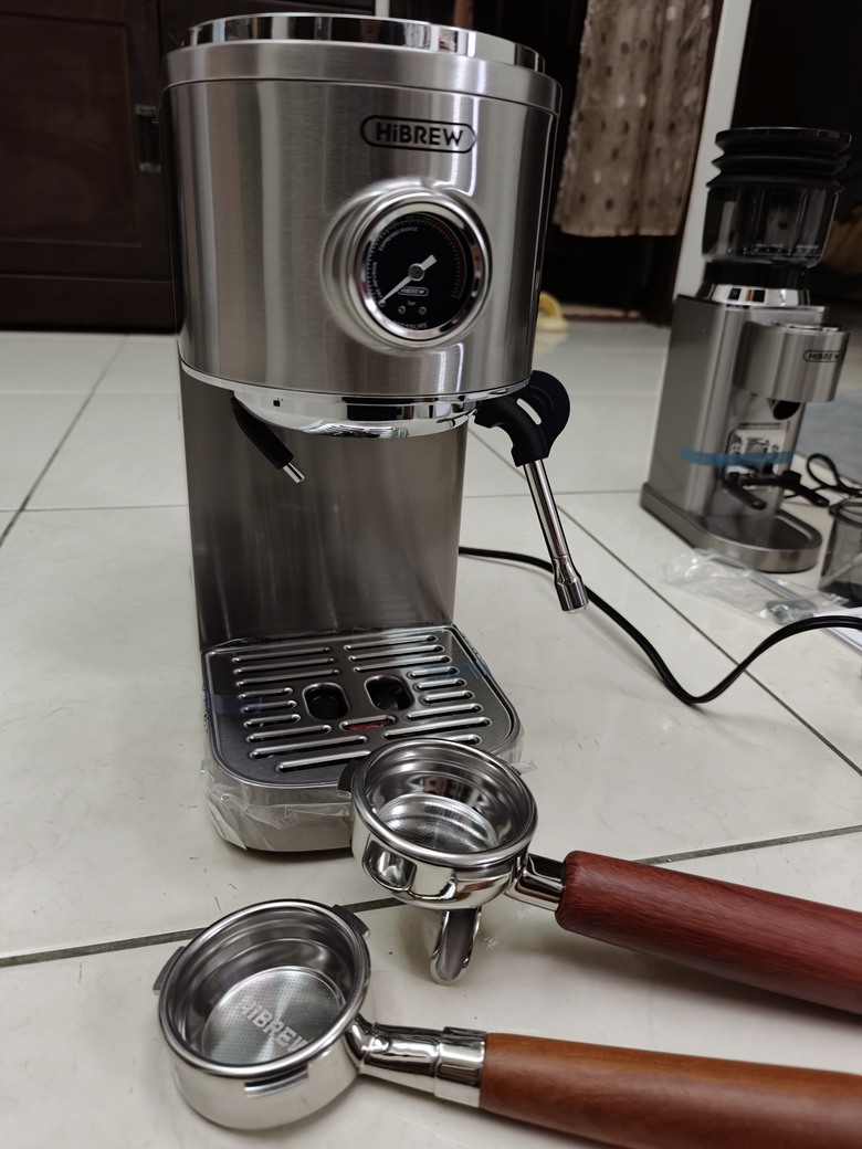 新手開箱_HiBREW咖喜萃 H13咖啡機 & G7磨豆機