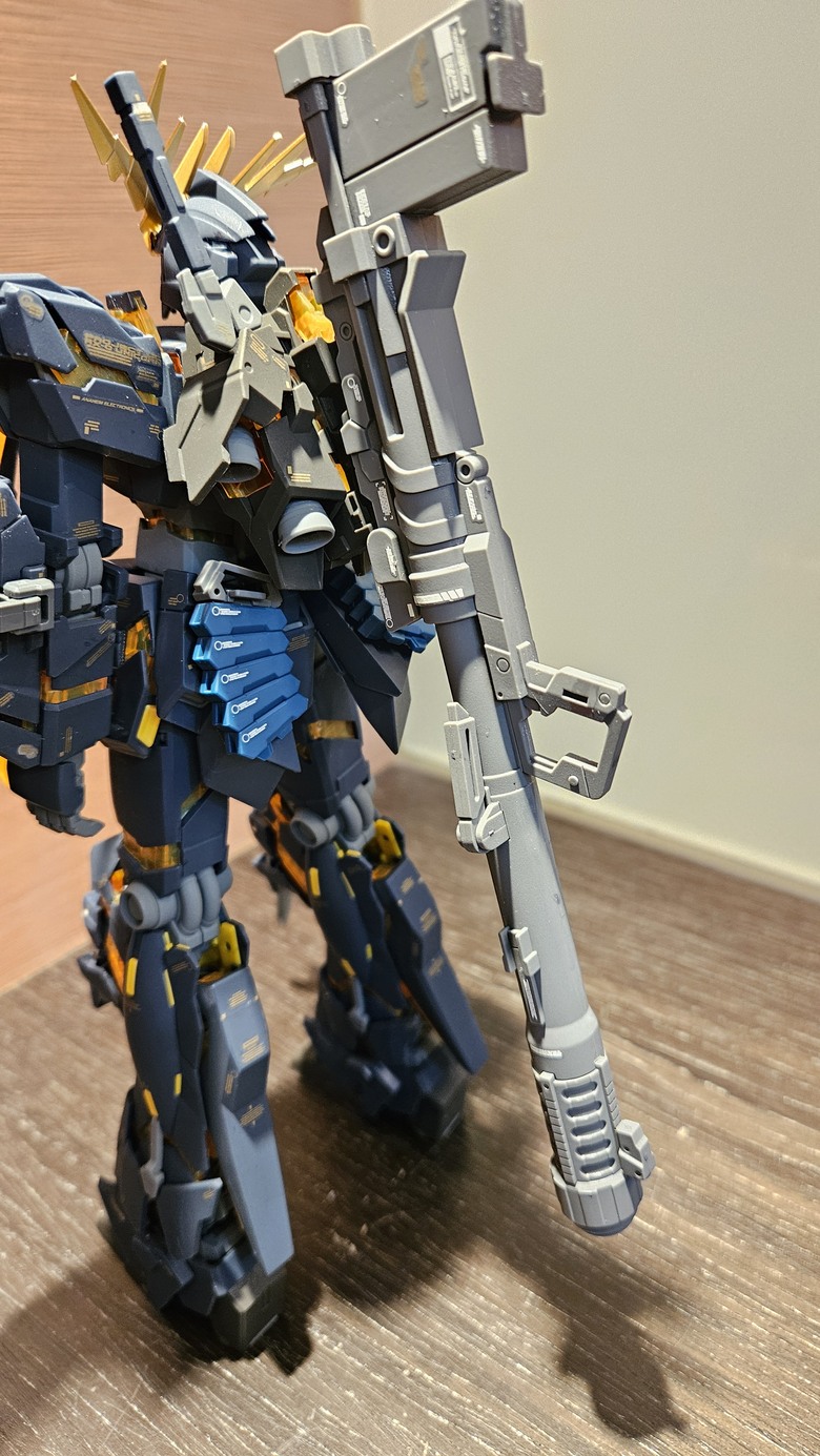 {不專業素組}MG獨角獸鋼彈2號機-報喪女妖Ver.ka