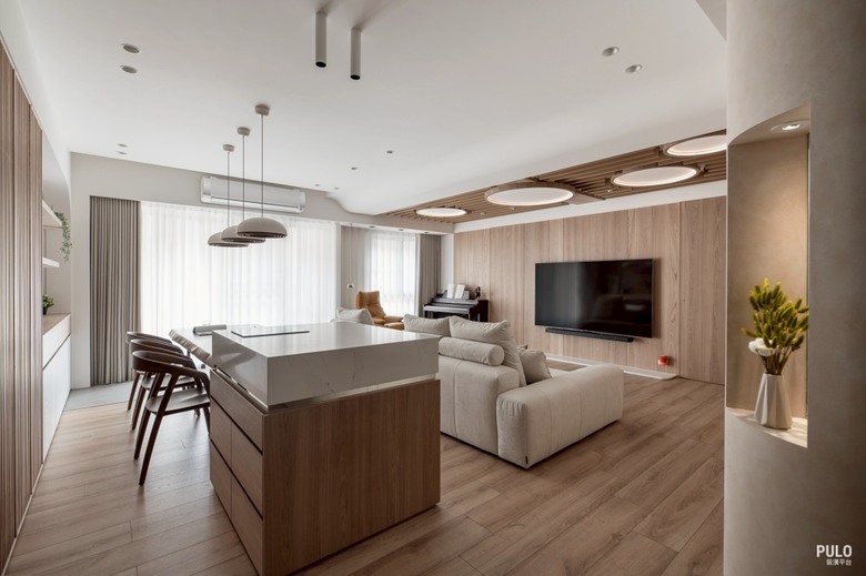 新竹竹北老屋翻新，32坪日式簡約風