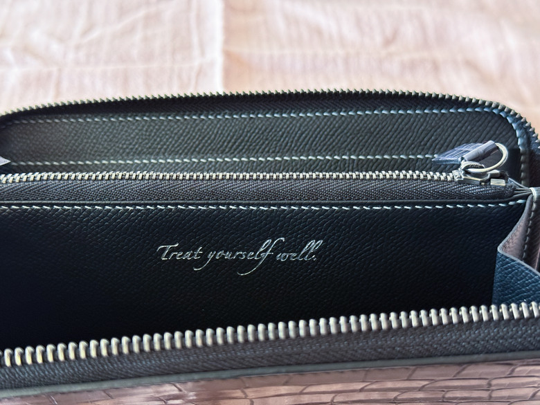 Graziat Alligator Long Wallet 客製