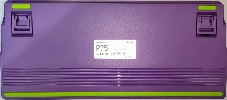 鍵盤開箱：PMO P75 75% 塑料鍵盤-初號機配色