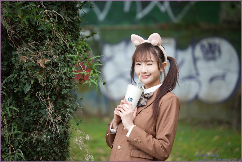 【 陳愉落雁之Angel 】唯卓仕 56mm F1.2 E 拍出的愉"星"味