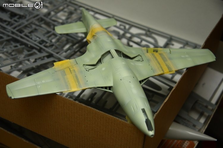 [模型製作記] 英國海鷹式戰鬥機 Hawker Sea Hawk 1/48