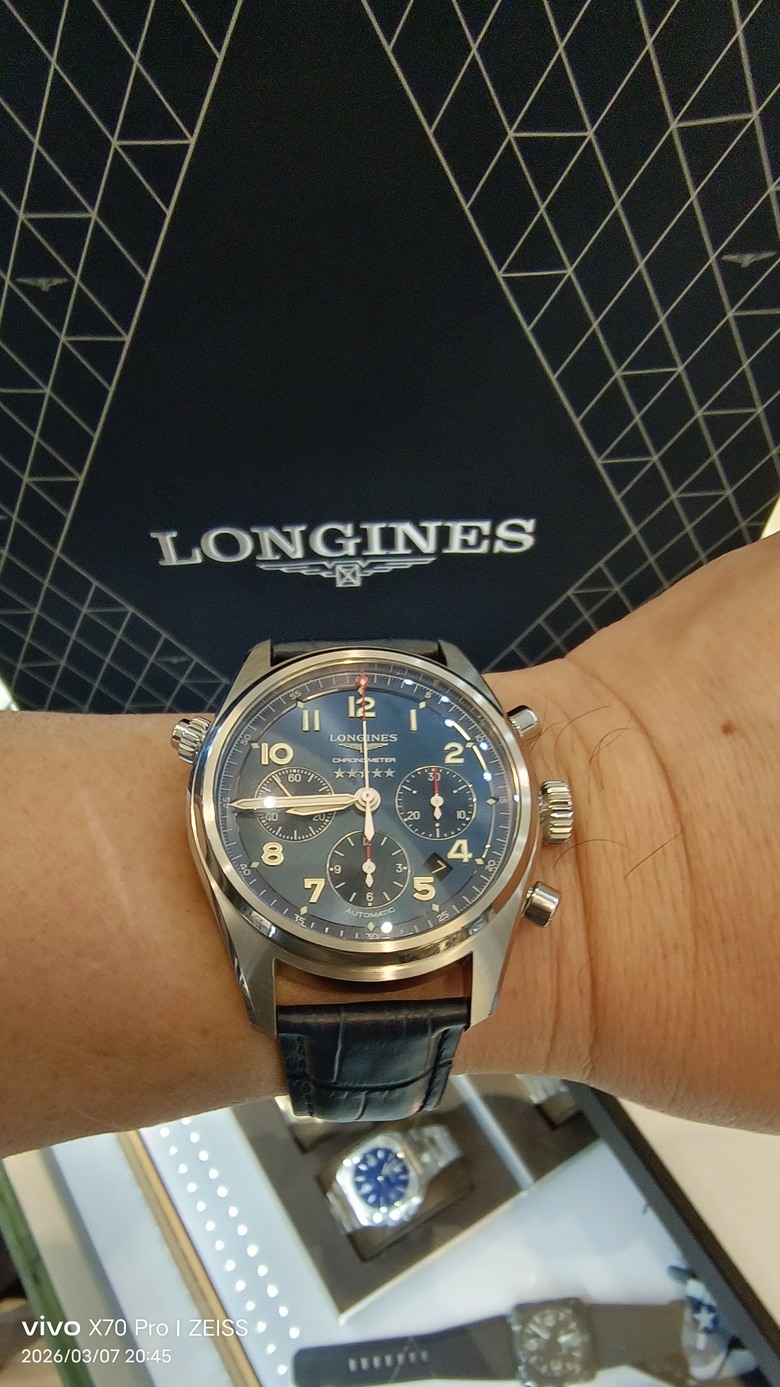 浪琴先行者三環計時錶購入紀錄
