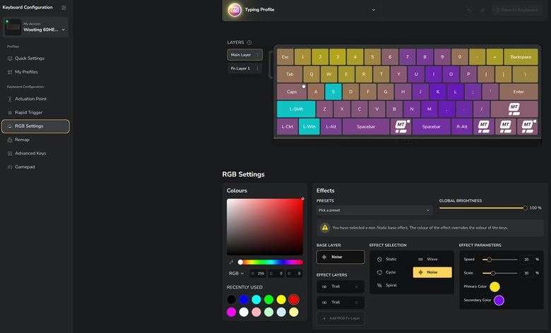 【開箱】不只是FPS專武 Wooting 60HE V2