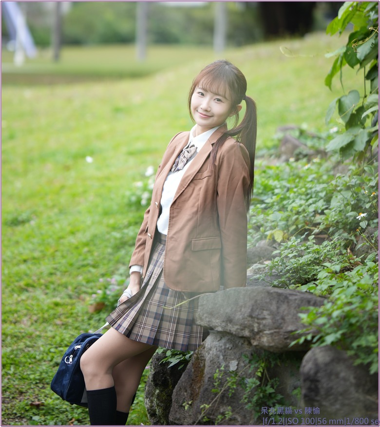 【 陳愉落雁之Angel 】唯卓仕 56mm F1.2 E 拍出的愉"星"味