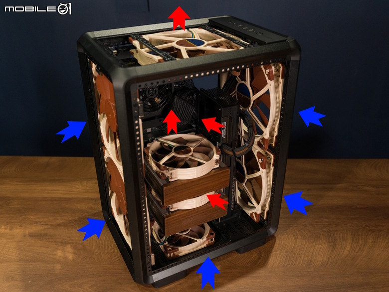信仰滿載!酷碼 MasterFrame 400 Mesh ft. Noctua NF-A20
