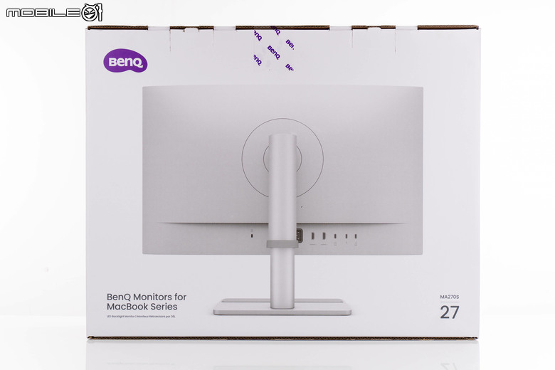 BenQ MA270S 5K 螢幕開箱試用 具備 Thunberbolt 4 連接埠與 Macbook 顯色一致的最佳搭檔