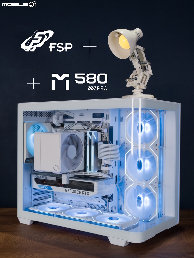 誠意升級 全漢M580 Pro 完整曲面玻璃海景機殼