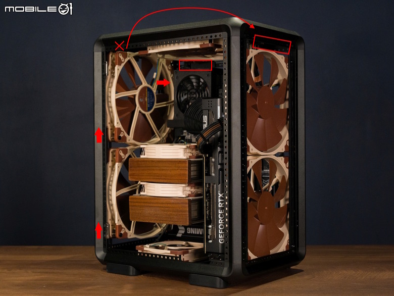 信仰滿載!酷碼 MasterFrame 400 Mesh ft. Noctua NF-A20