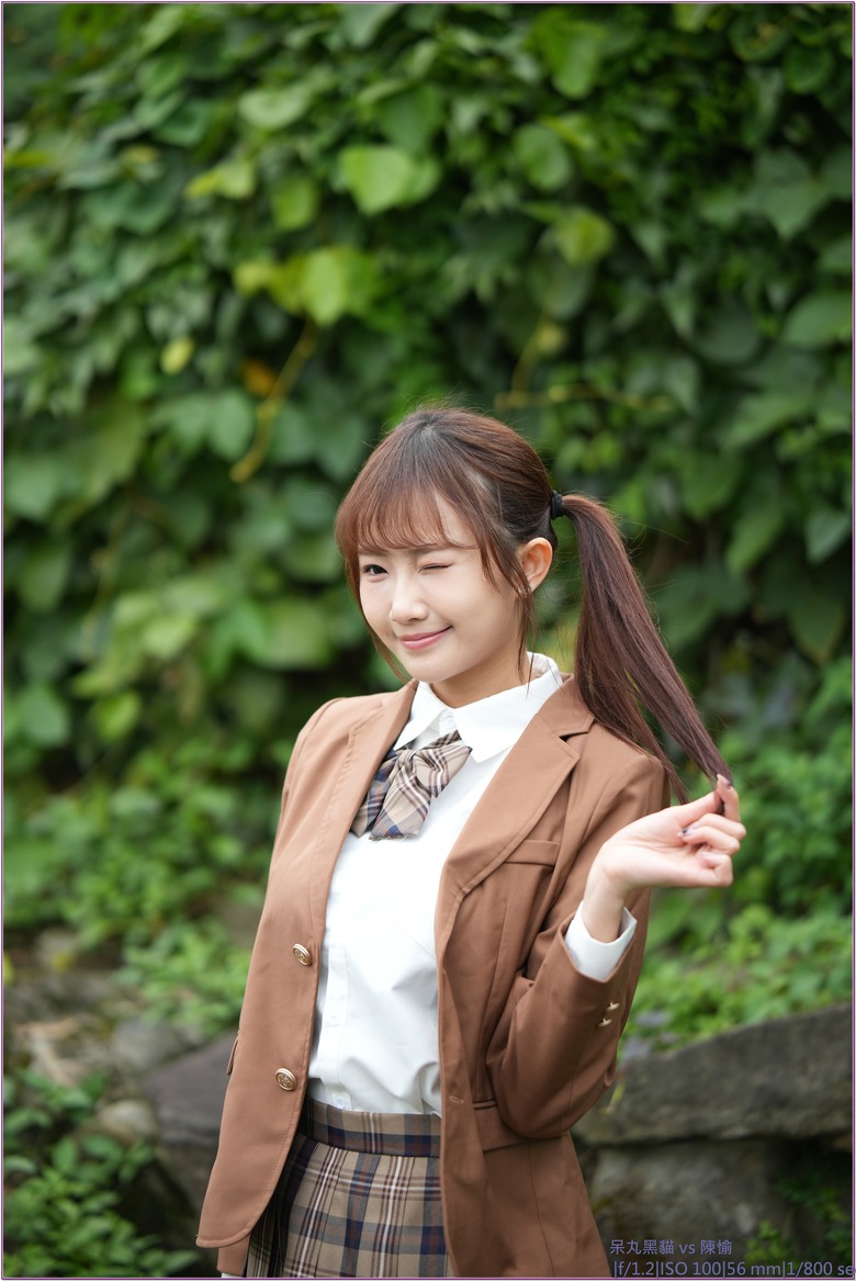 【 陳愉落雁之Angel 】唯卓仕 56mm F1.2 E 拍出的愉"星"味