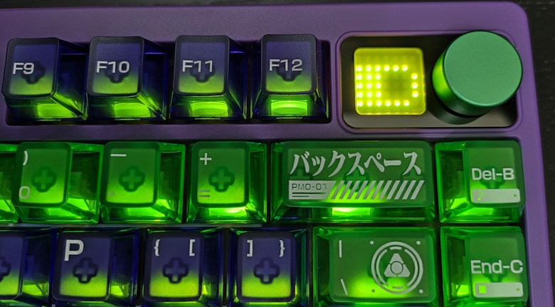 鍵盤開箱：PMO P75 75% 塑料鍵盤-初號機配色