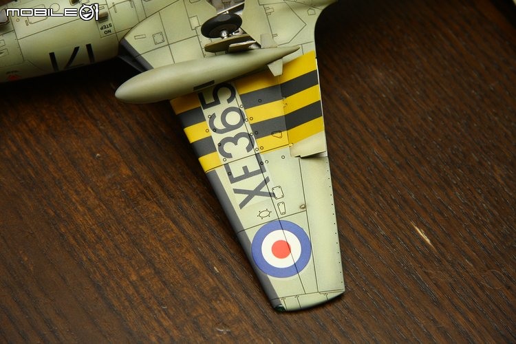 [模型製作記] 英國海鷹式戰鬥機 Hawker Sea Hawk 1/48