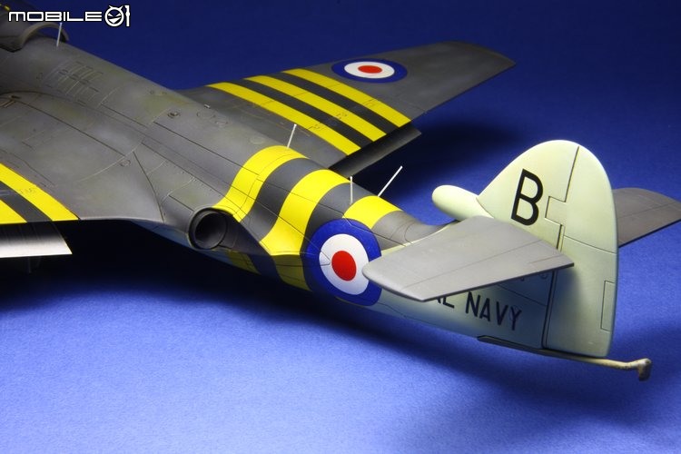 [模型製作記] 英國海鷹式戰鬥機 Hawker Sea Hawk 1/48