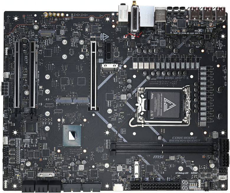 MSI MEG Z890 UNIFY-X主機板開箱(硬體篇)