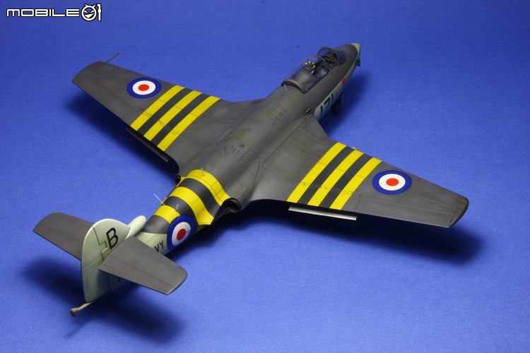 [模型製作記] 英國海鷹式戰鬥機 Hawker Sea Hawk 1/48