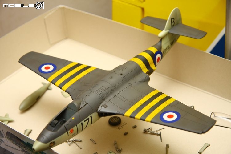 [模型製作記] 英國海鷹式戰鬥機 Hawker Sea Hawk 1/48