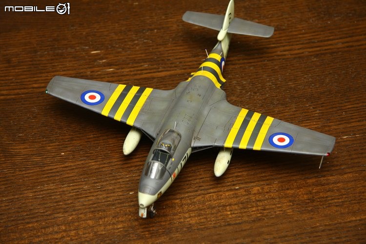 [模型製作記] 英國海鷹式戰鬥機 Hawker Sea Hawk 1/48