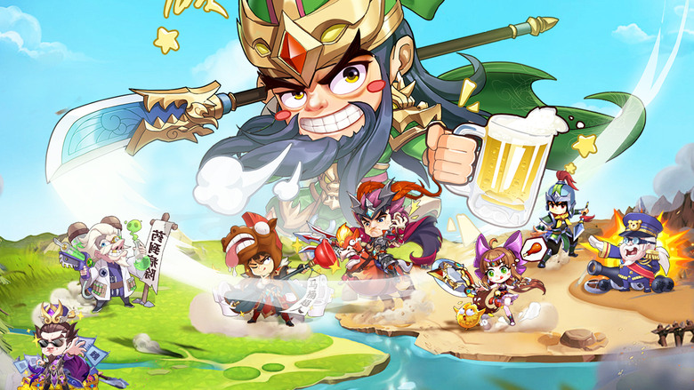 《王者勳章》3月30日 正式上線 3D 三國萌將聚 放置爽玩行 Q 版三國放置掛機卡牌手遊 | 上線直接送千抽福利 零氪也能輕鬆集齊神將！獨創「智謀轉盤」玩法 每一次轉動都可能逆轉戰局 戰力飆升超有感