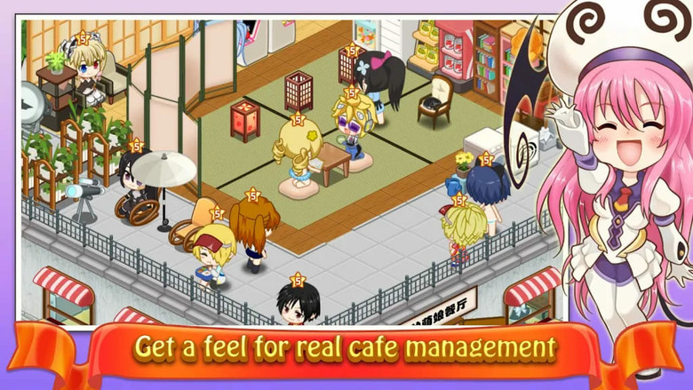 《萌娘餐廳2》我的餐廳不可能那麼可愛 Moe Girl Cafe 2 二次元風格的模擬經營及育成手遊 | 化身店長 打造女僕咖啡廳 烹飪料理、研發新菜單、佈置餐廳 雇用萌娘員工 自由換裝 動漫服裝