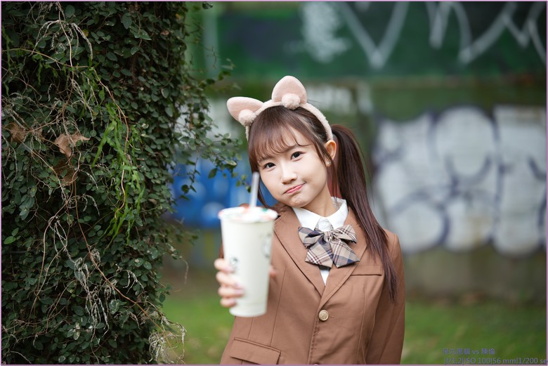 【 陳愉落雁之Angel 】唯卓仕 56mm F1.2 E 拍出的愉"星"味