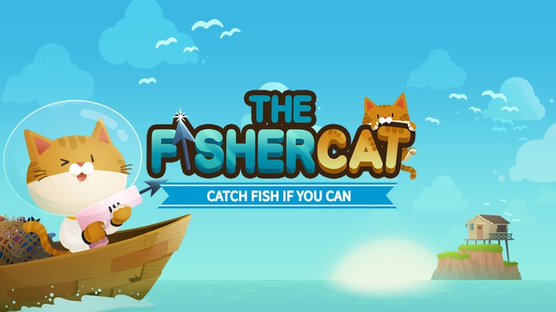 《The Fishercat》療愈繪本畫風 化身可愛貓咪潛入夢幻深海 用各式魚槍挑戰150種以上魚群 | 簡單拖曳瞄準就能爽快射擊 收集圖鑑、裝飾水族箱、經營療癒小島 從刺激獵魚到悠閒放鬆一次滿足