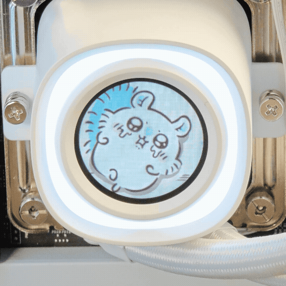 0死角的燈光體驗 INFINITE ROUND R8 & ID-COOLING FX360 LCD簡易開箱