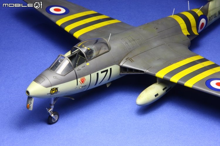 [模型製作記] 英國海鷹式戰鬥機 Hawker Sea Hawk 1/48