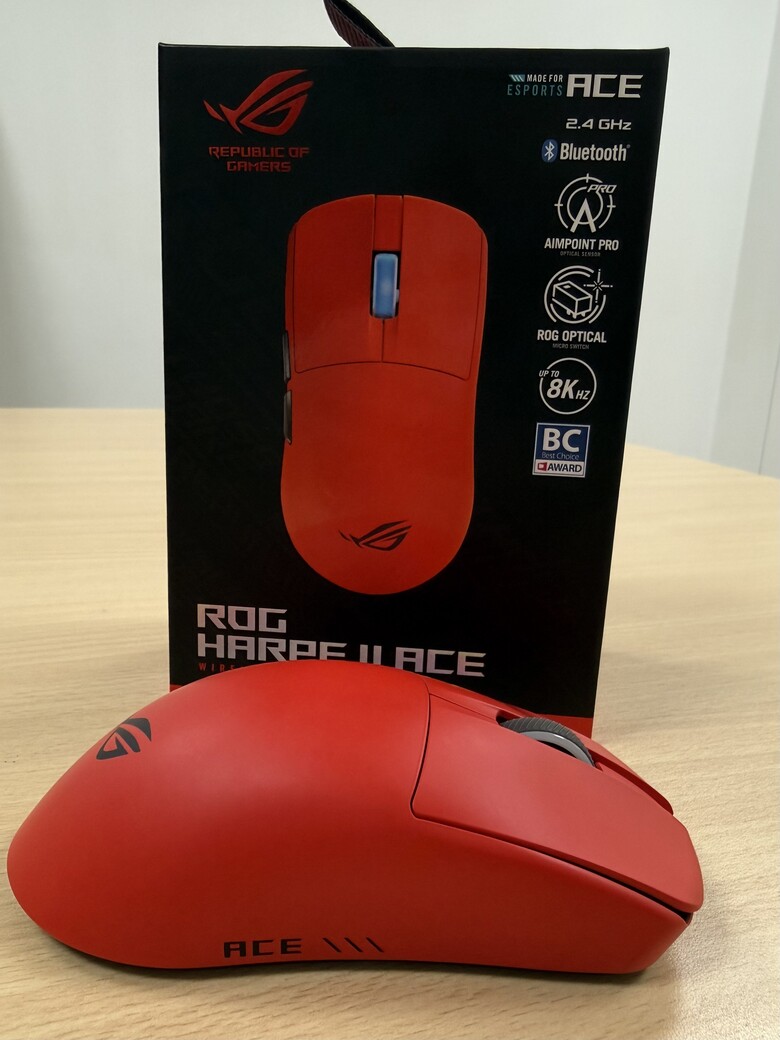 ROG Harpe II Ace簡易開箱+心得