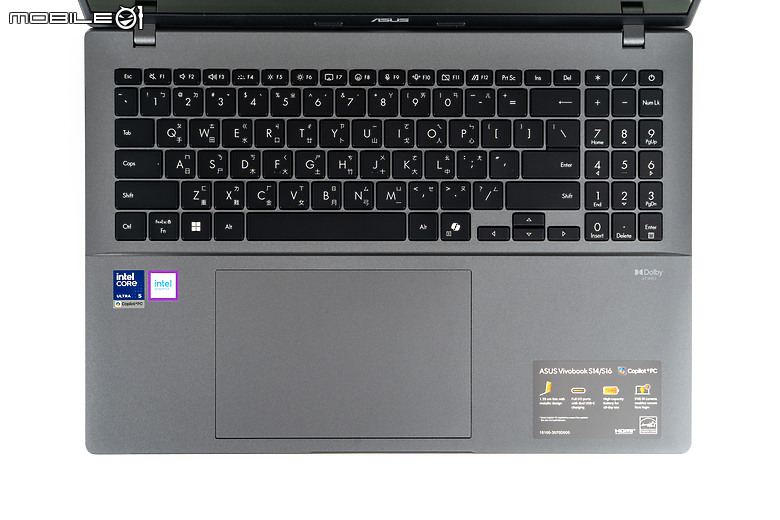 ASUS Vivobook S16 (S3607AA) 體驗｜Core Ultra 5 325 上陣，OLED 螢幕續航能撐 20 小時！