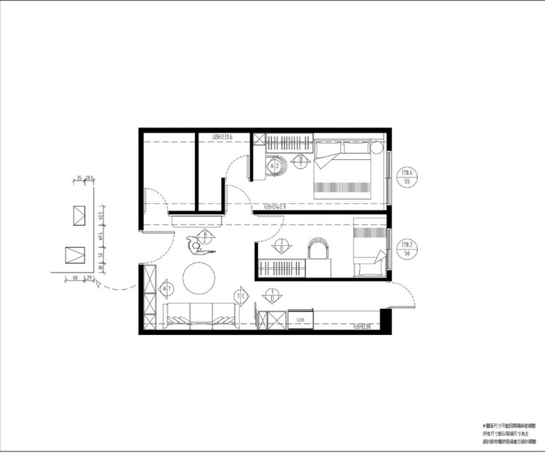 【開箱】60萬質感18坪⼆房⼆廳理想宅:我們的第⼀個家|無印療癒⽣活就此展|鳳凰Villa