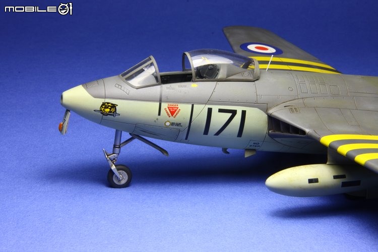 [模型製作記] 英國海鷹式戰鬥機 Hawker Sea Hawk 1/48