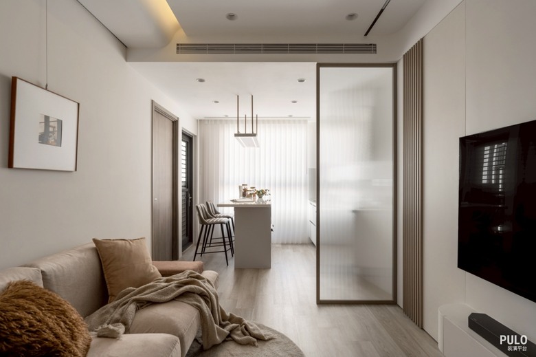 台中新家分享｜小坪數裡的溫柔奶油風