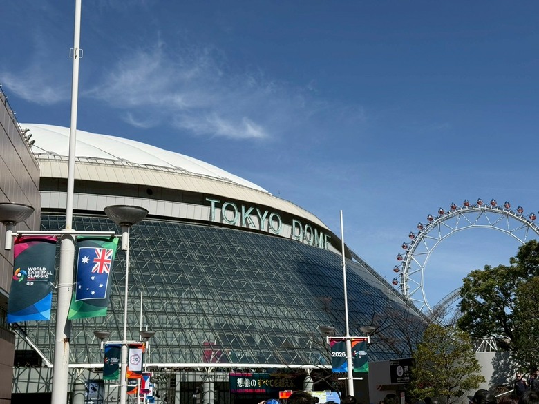 圓夢了，第一次到東京巨蛋看TeamTaiwan！！