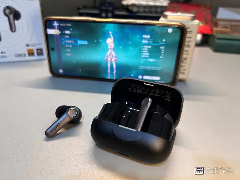 使用 EarFun Air Pro 4+ 玩手機遊戲《原神》