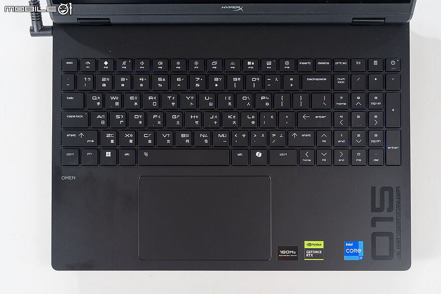 HP HyperX OMEN 15 測試報告｜潮電競宇宙的跨界效能之選