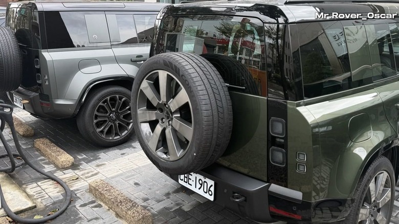 Defender 110 ，D350頂規售價36X萬及OCTA V8頂規售價85X萬的外觀差別